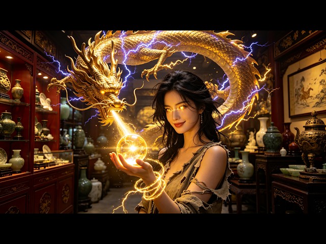 【完結】🔥女孩意外打碎古董喚出神龍，覺醒透視金瞳！鑑寶撿漏，從底層逆襲成業界傳奇！