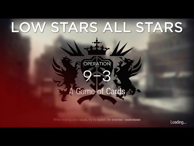 【Arknights】9-3 Challenge Mode Low Rarity Guide