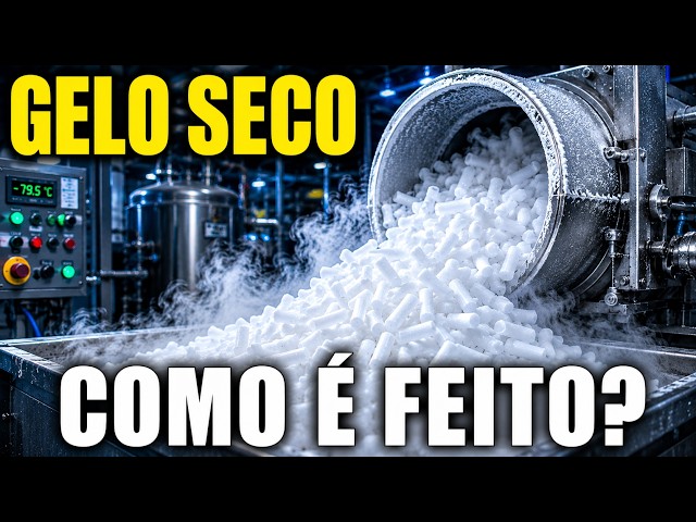 ¿Cómo se fabrica el HIELO SECO? | EL HIELO QUE NO SE DERRITE