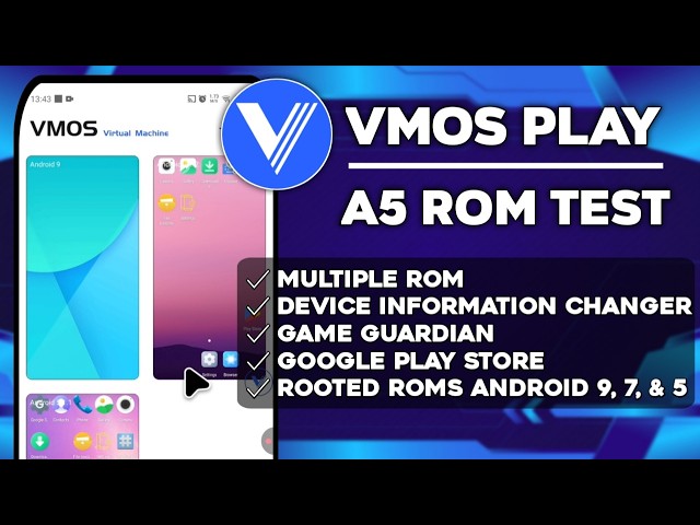 VMOS Play Rooted | Multiple ROM Test Android 5(Request)