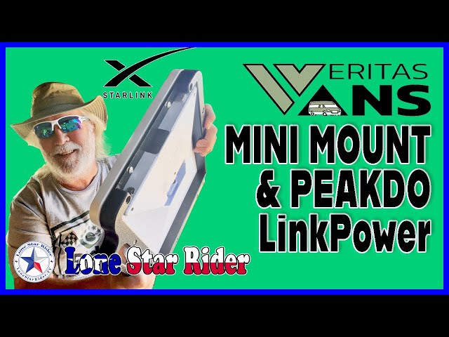 Testing the Veritas Vans Starlink Mini Mount w/ PeakDo LinkPower — Unboxing & First Use