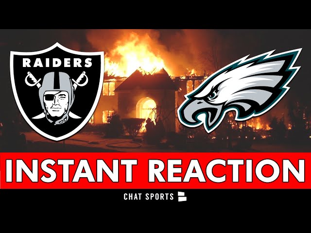 1 STEP CLOSER! Raiders vs. Eagles Instant Reaction + Kenny Pickett Highlights & 2026 NFL Draft Order