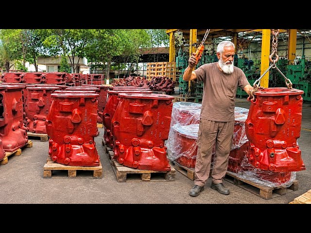 Pakistan's 150-Year-Old Hidden Factory: How Tractor Gears Are Made? Mind-Blowing Process!