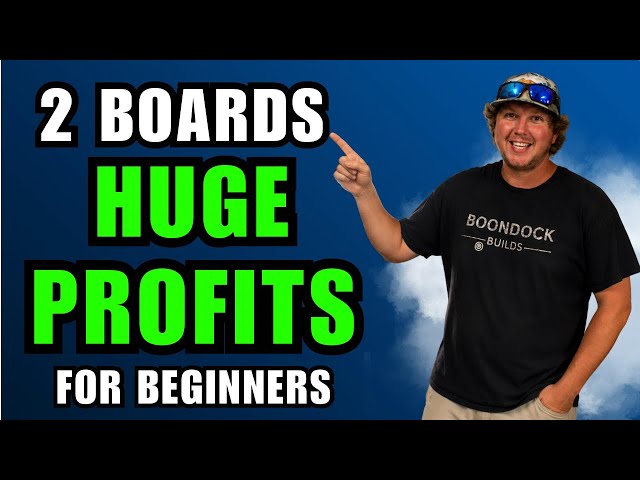 The Easiest Woodworking Project That Sells for $150 | Make Money Woodworking 