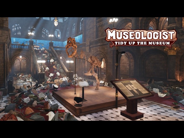 Piecing Back Together Destroyed Museum Exhibits ~ Museologist: Tidy Up the Museum!