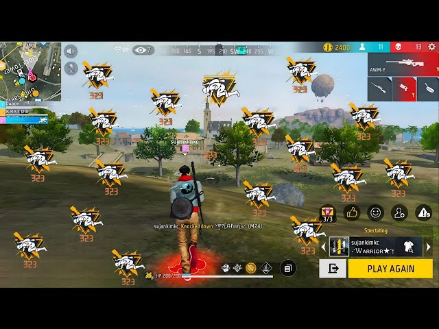 HACKER IN MY GAME 😨 | 33 KILLS | 99 % HEADSHOT RATE | RYZON 7 💻 | FREEFIRE