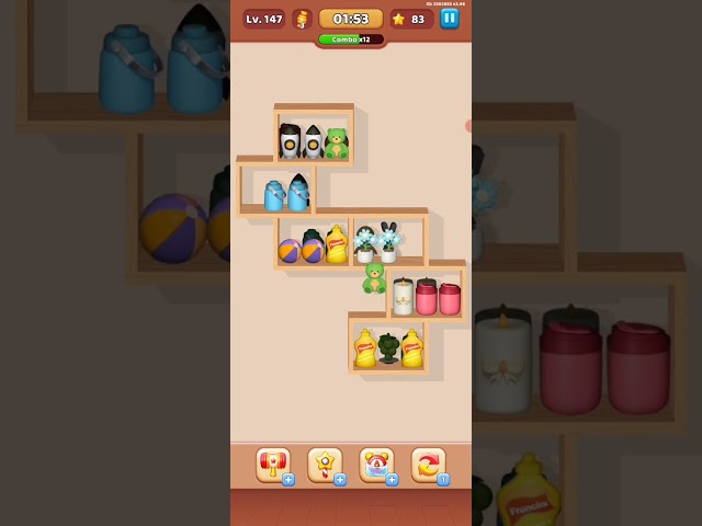 Goods Puzzle Sort Challenge Level 147 Gameplay