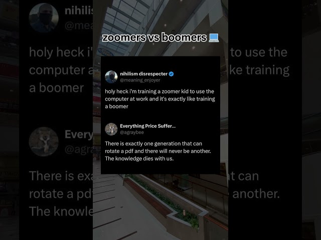 Zoomers are the new boomers