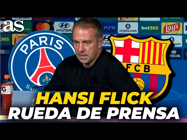HANSI FLICK, rueda de prensa completa tras la PRIMERA DERROTA del BARÇA ante el PSG (4-2)