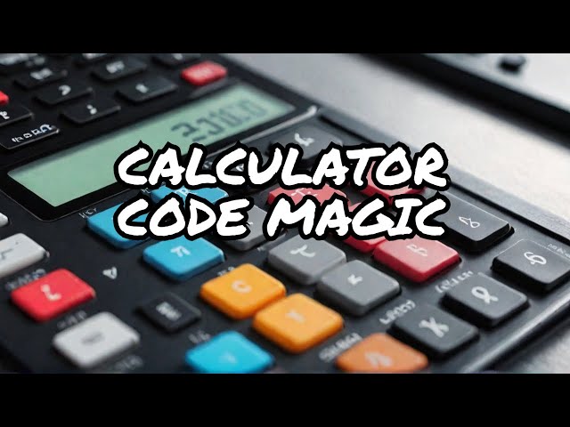 How To Make A Calculator Using HTML CSS And JavaScript