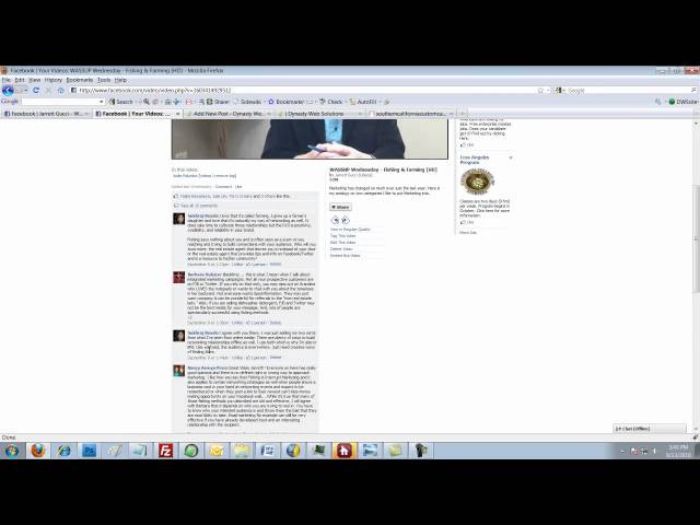 Post Status Update Comments to Your Blog