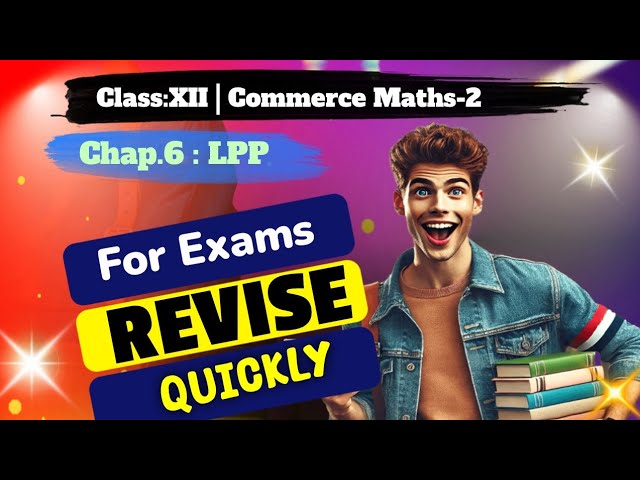One-Shot | Linear Programming | 12 Commerce Maths-2 