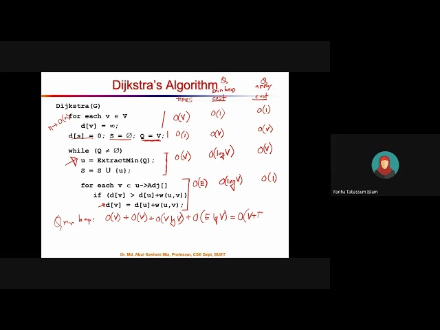 18 Data Structures and Algorithms 2 Fariha Tabassum Islam