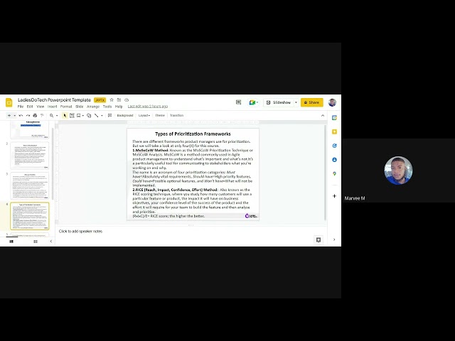PM Track - Prioritization Techniques