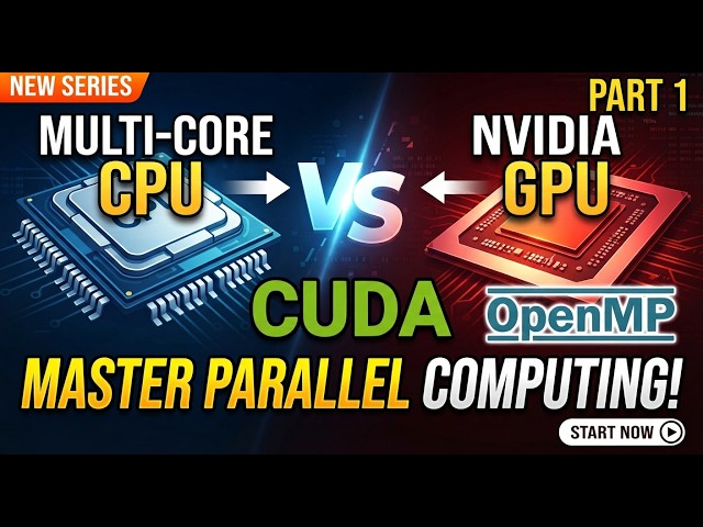 Master Parallel Computing: C, OpenMP & CUDA (New Series)
