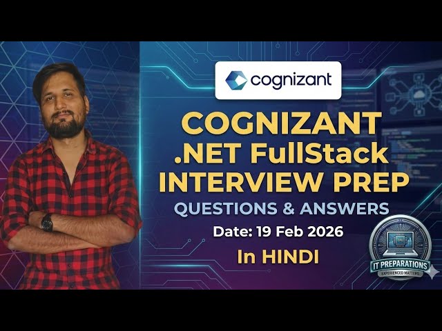 .NET Full Stack Interview Questions And Answers 2026 | Real Interview Asked on 19 Feb | Must Watch