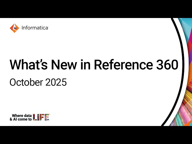 What's New in Reference 360 - October 2025