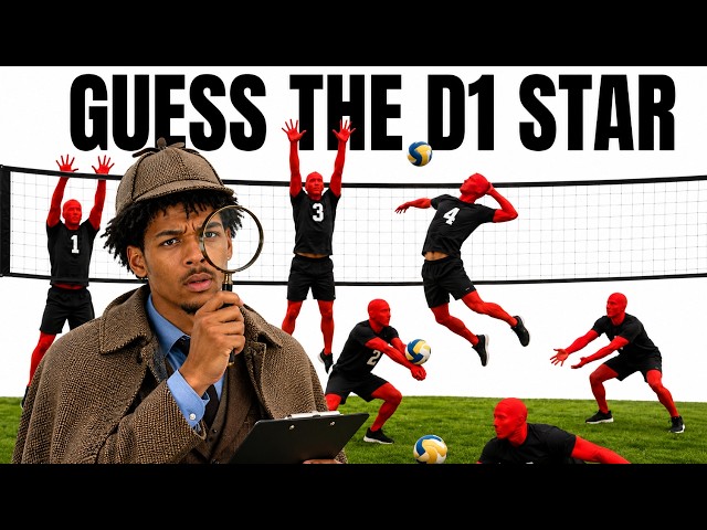 Guess the D1 College Volleyball Player ft. Jalen Phillips