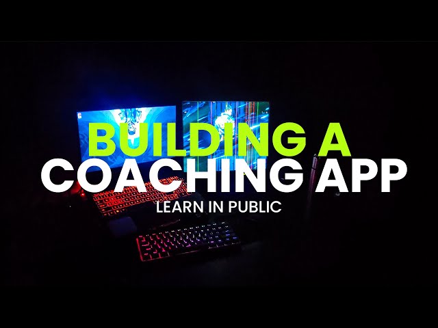 Building a Real Coaching App as a Final Year Student #codingvlog #coding #developerjourney