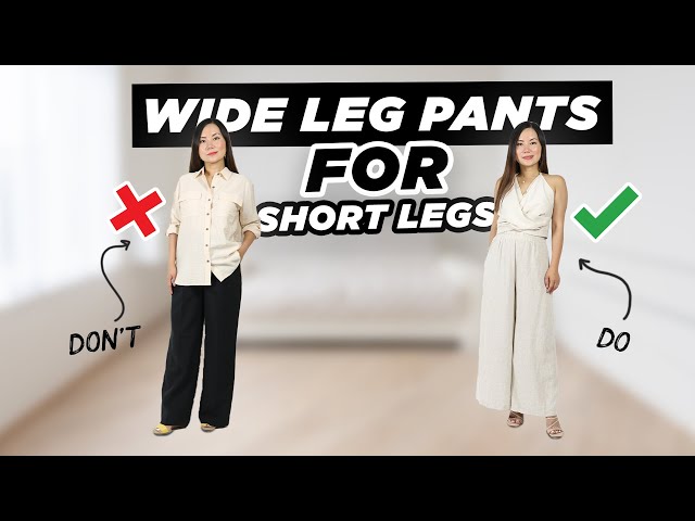 8 Must Know Hacks for Wide Leg Pants if you have Short Legs (like me)