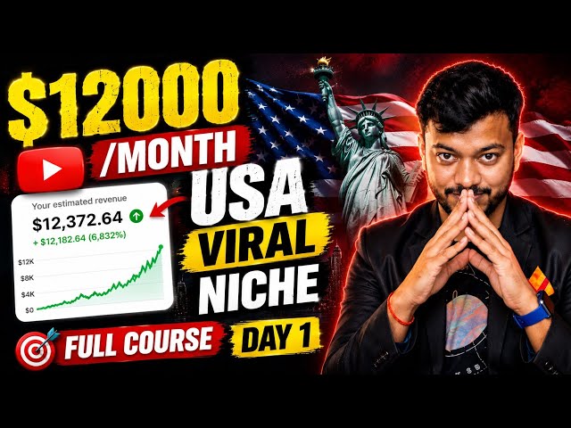From $0 to $12,372/Month With Faceless YouTube Automation? (Proof + Full Course)🤑 | USA Niches 2026