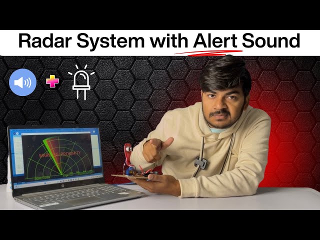 How to make Radar System with Alert Sound #radar #radarsystems #arduino