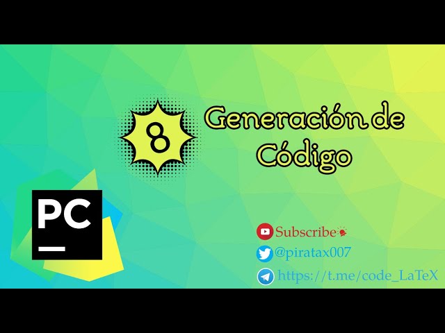 Tuturial: 8-9 Curso de PyCharm - Generadores de código / Refactor