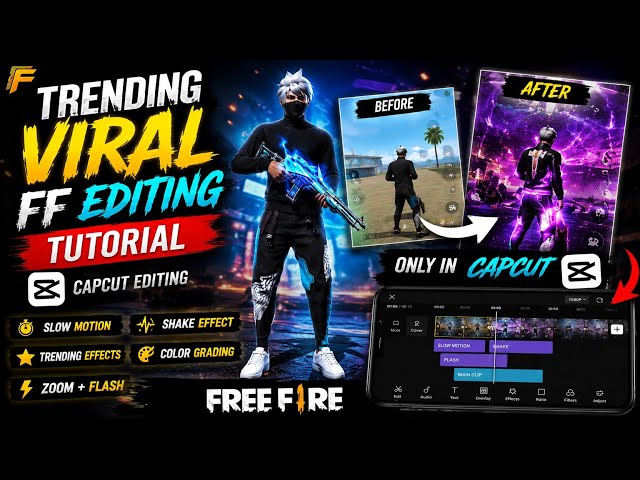 FALLING! 🔥 FF TRENDING EDITING TUTORIAL 🍷         || #freefire #shorts #gaming #trending #fyp 