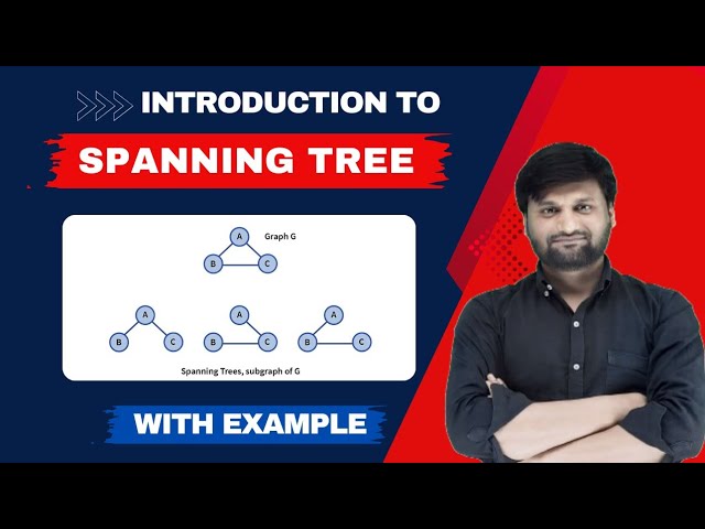 Spanning Tree with Example | Minimum Spanning Tree | Algorithm 