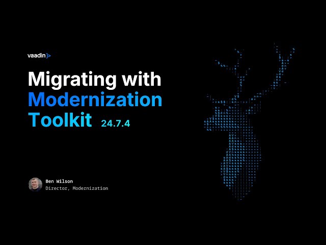 How to Migrate Legacy Java Apps with Modernization Toolkit 24.7 | Webinar