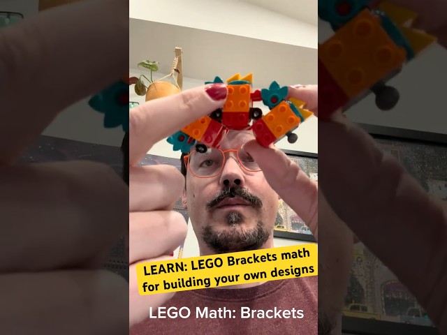 LEARN: #LEGO Math with Brackets! #afol #legotips #tutorial #legotutorial #legoambassador