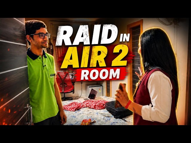 Room Raid of JEE Advanced AIR 2! 😱 Inside Kabeer Chhillar’s Kota Hostel Room!