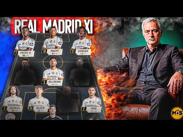 Jose Mourinho’s PERFECT Real Madrid XI To End The Trophy DROUGHT!!