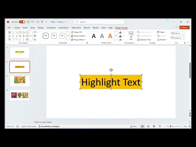 How to Highlight Words in PowerPoint (Tutorial)