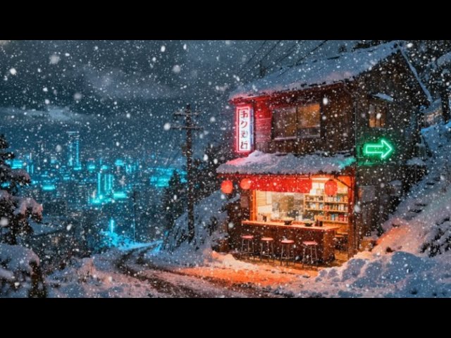 The Perfect Escape. 🌨️ Ramen, Tokyo Snow & Lofi to Calm Your Mind