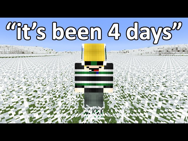 Minecraft but it's SUPER SLOW