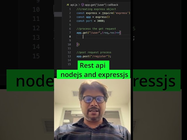 Create RestApi using expressjs & Nodejs  #expressjs #nodejs #tamilcoding