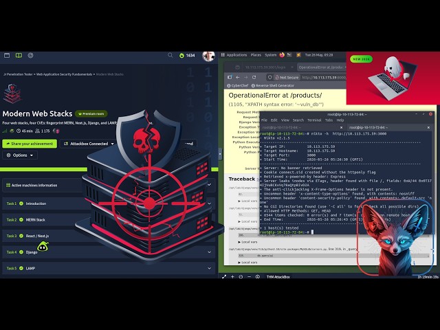 TryHackMe Modern Web Stacks | Full Walkthrough 2026