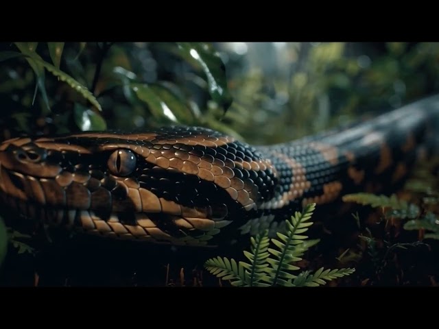 Python: The Powerful Giant Snake | Welcome to NVOOVN | A World of Cinematic Animation & Immersive.