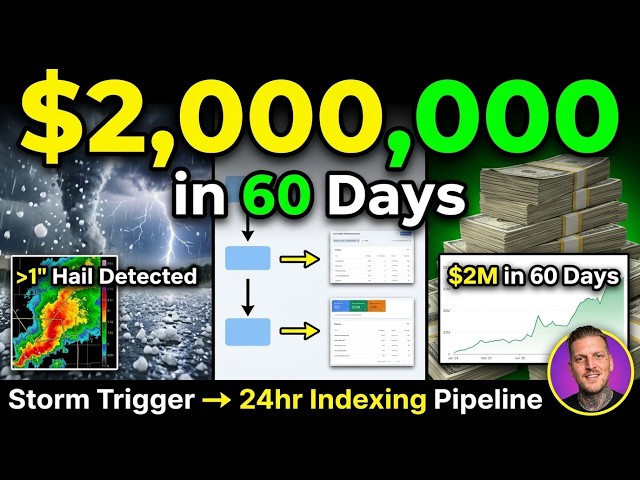 $2M Roofing Leads in 60 Days: Strom Triggered Hyper Local SEO Pipeline