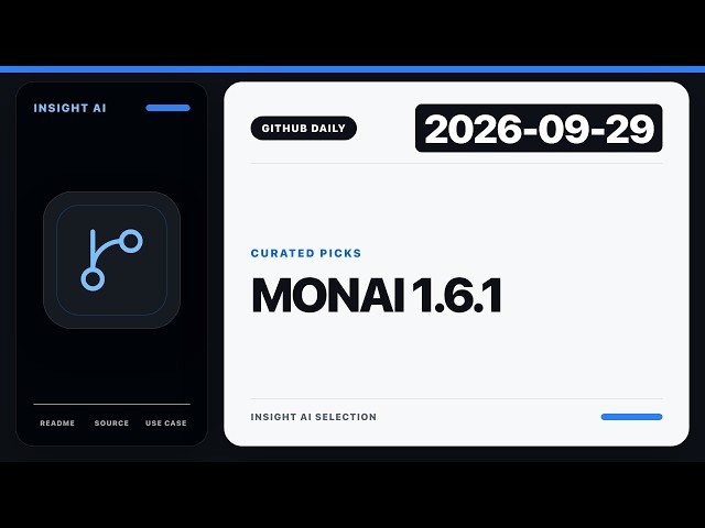 Monai 1.6.1 | GitHub Curated Picks | 2026-09-29