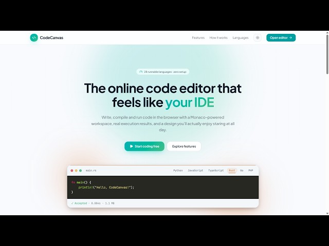 Online Coding Editor | Final Year Project | MKU | 2026