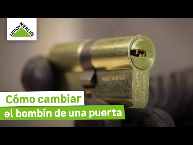 Cómo cambiar el bombín de una puerta ¡Guía paso a paso! | LEROY MERLIN