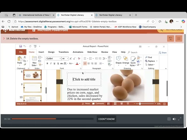 Microsoft Powerpoint - Northstar Digital Literacy
