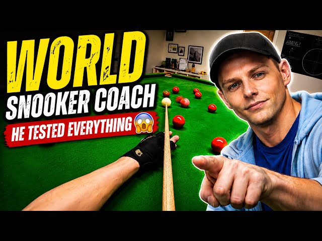 I Got Coached by a World Snooker Coach… He Tested EVERYTHING 😳