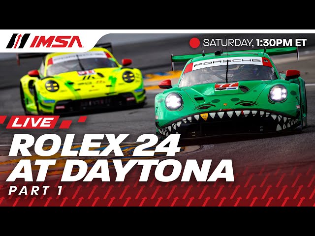 2026 IMSA Rolex 24 at Daytona | PART 1 | WeatherTech SportsCar Championship | Daytona Beach, FL