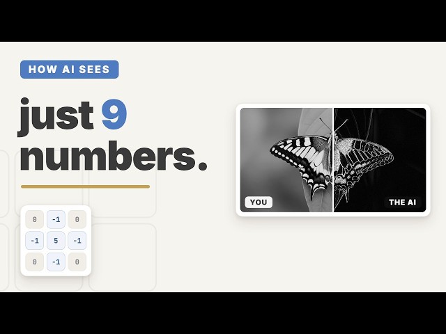 Blur, Sharpen, Detect Cancer — It's All the Same 9 Numbers