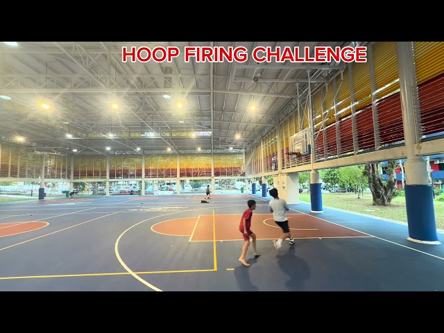 NEW UPLOAD - Hoop firing at Sports Buona Vista at August 29