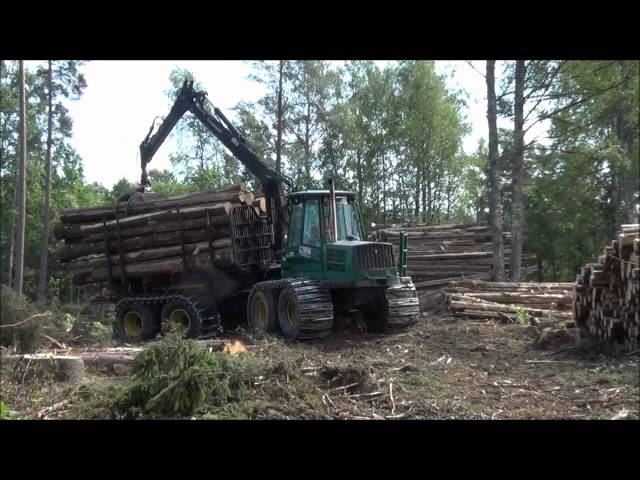 Timberjack 1710 With Full Load