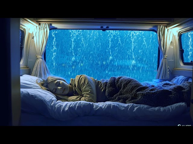 Deep Sleep with Car Rain 🚗 Powerful ASMR Rain Sounds for Total Relaxation, ASMR
